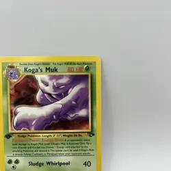 Koga's Muk - 1st Edition - 26/132 Gym Challenge - Pokemon TCG - 2000 - Image 4