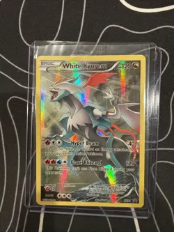 Pokemon TCG Holo Ultra Rare White Kyurem Promo XY81 - Image 1