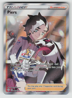 Piers Pokemon Shining Fates 069/072 Full Art Ultra Rare NM - Image 1