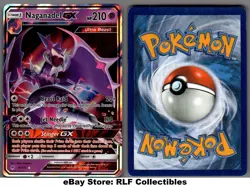 2018 Pokemon, S&M Forbidden Light, #56/131 Naganadel GX, Holo Ultra Rare - Image 1