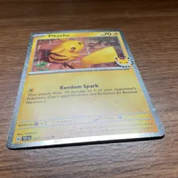 Pikachu Pokemon Day 2026 051/162 30th Anniversary Stamped Promo Holo Pokemon TCG - Image 3