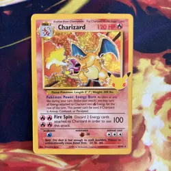 CHARIZARD 4/102 Celebrations: Classic Collection 25th Ann Pokemon NEAR MINT - Image 1