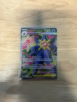English Pokemon Perfect Order Mega Starmie Ex Full Art (102/088). - Image 1