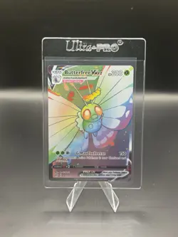 Pokemon Butterfree VMAX Full Art Secret Rare 190/189 Darkness Ablaze Holo NM - Image 1