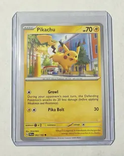 Pokemon TCG - SV Paldea Evolved - Pikachu Regular 62/193 - NM - Image 1