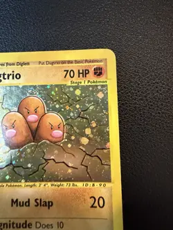 Pokemon Dugtrio 010/165 Expedition Base Set Holo Rare Stage Vintage 2002 - Image 4