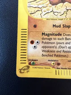 Pokemon Dugtrio 010/165 Expedition Base Set Holo Rare Stage Vintage 2002 - Image 5