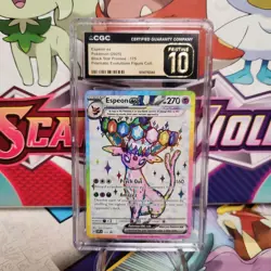 CGC 10 Pristine Espeon ex 175 SVP Black Star Promo Prismatic Evolutions Pokemon - Image 1