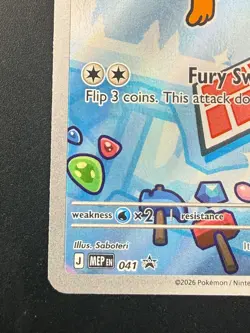 Pokemon TCG Chimchar 041 First Partner Illustration Black Star Promo NM - Image 5