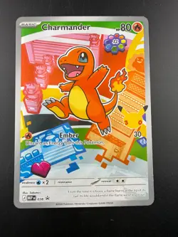 Pokemon TCG Charmander 038 First Partner Illustration Black Star Promo NM - Image 1