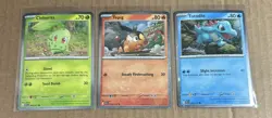 Pokemon Ascended Heroes Tepig Totodile Chikorita 3 STARTER Cosmos HOLO PROMO - Image 1