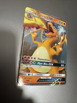 Charizard GX ULTRA RARE 9/68 Pokemon Sun and Moon Hidden Fates Set NM HOLO 2019 - Image 3