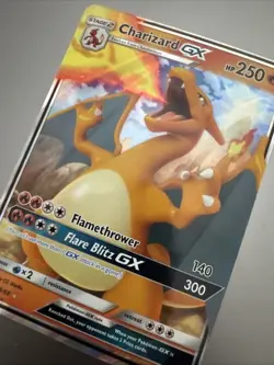 Charizard GX ULTRA RARE 9/68 Pokemon Sun and Moon Hidden Fates Set NM HOLO 2019 - Image 5