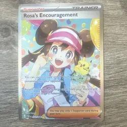 Pokemon Perfect Order Rosa's Encouragement 123/88 Secret Illustration Rare MINT - Image 1