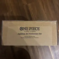 One Piece Card Game Japanese 3rd Anniversary Set ENGLISH Version Sealed OVP - Image 1