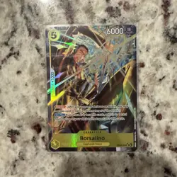 One Piece CCG Borsalino Alt Art EB04-058 SR - Adventure On Kami’s Island - NM - Image 1