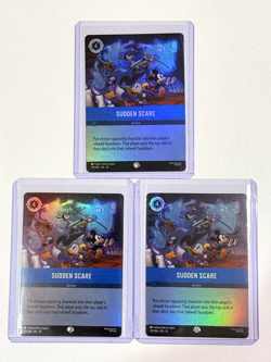 Disney Lorcana Whispers in the Well - Sudden Scare #219/204 Epic Foil (3) - Image 1