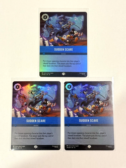 Disney Lorcana Whispers in the Well - Sudden Scare #219/204 Epic Foil (3) - Image 3