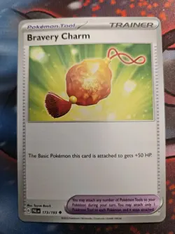 Bravery Charm - Pokemon TCG - Paldea Evolved - 173/193 - Normal - Lightly Played - Image 1
