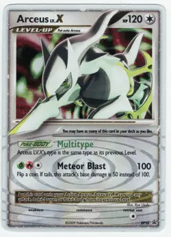 Pokemon TCG Arceus LV.X Holo Promo Black Star #DP56 - Image 1