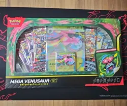 Pokemon TCG Mega Venusaur ex Premium Collection Box Sealed New - Image 1