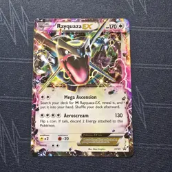 Pokemon Rayquaza EX XY69 Promo Holo Lightly Played - Image 1