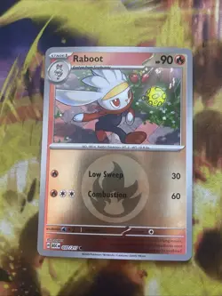 Pokemon TCG - Ascended Heroes - (Reverse Holo) - Raboot - 037/217 energy symbol - Image 1