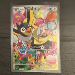 Pokemon Iono's Wattrel Illustration Rare 231/217 Paldea Evolved Holo English - Image 1
