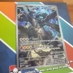 NM POKEMON CENTER STAMP N's Zekrom ETB promo - Image 1
