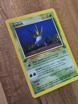 Oddish 1st Edition - Near Mint - 58/64 Jungle Set - WOTC - 1999 - Pokemon TCG - Image 3