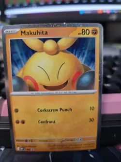 Pokemon Makuhita 068 MEP Perfect Order Cosmos Holofoil Promo NM (Set of 3) - Image 3