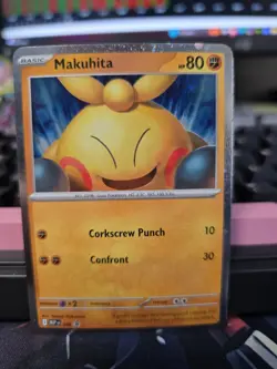 Pokemon Makuhita 068 MEP Perfect Order Cosmos Holofoil Promo NM (Set of 3) - Image 4