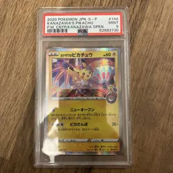 Kanazawa's Pikachu 144/S-P Japan Pokemon Center Opening Promo 2020 Psa 9 - Image 1