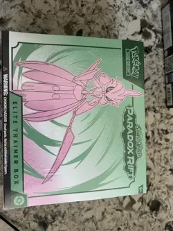 Pokemon TCG Paradox Rift Elite Trainer Box ETB Iron Valiant ETB Sealed - Image 1