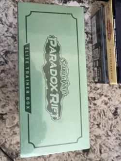 Pokemon TCG Paradox Rift Elite Trainer Box ETB Iron Valiant ETB Sealed - Image 5