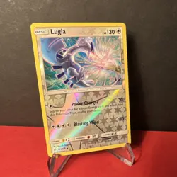 Pokemon Lugia 131/181 Sun & Moon Team Up Reverse Holo Rare - LP - Image 1