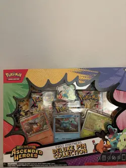 2X Factory Sealed Pokemon Ascended Heroes Deluxe Pin collection - Image 1
