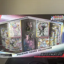 Pokemon TCG Prismatic Evolutions Premium Figure Collection Sealed - Image 1