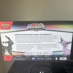 Pokemon TCG Prismatic Evolutions Premium Figure Collection Sealed - Image 2