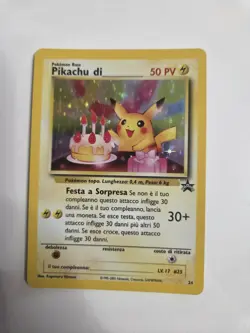 Pokemon ______'s Pikachu Holo Promo 24/53 Wotc Promo English 2001 - Image 2