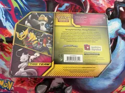 Pokemon Tag Team GX Power Partnership Tin Lucario & Melmetal New/SEALED S&M XY 820650806322 - Image 5