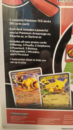 Pokemon TCG 2024 Edition: Battle Academy - Factory Sealed Box - 3 Complete Decks - Image 3