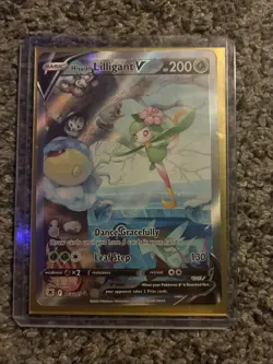 Hisuian Lilligant V Full Art Ultra Rare Holo 163/189 Astral Radiance Pokemon TCG - Image 1