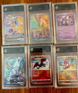 Pokemon Graded Lot L! (6 Slabs) Pristine/Gem Mint, 10s, 9.5! Slab Lot - Image 2