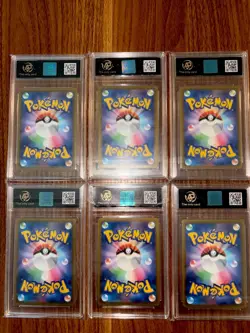 Pokemon Graded Lot L! (6 Slabs) Pristine/Gem Mint, 10s, 9.5! Slab Lot - Image 4