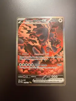 Bloodmoon Ursaluna ex SIR - 168/131 (Pokemon TCG, Prismatic Evolutions, English) - Image 1