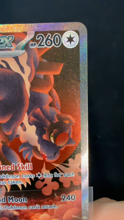 Bloodmoon Ursaluna ex SIR - 168/131 (Pokemon TCG, Prismatic Evolutions, English) - Image 2
