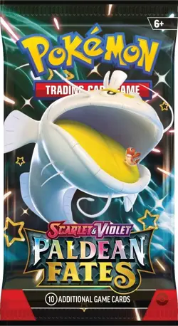 Paldean Fates Booster Pack English Sealed Pokemon Random Art x1 - Image 1