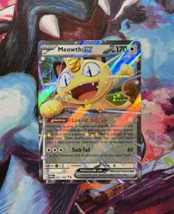 Pokemon TCG Meowth EX Perfect Order 62/88 Near Mint - Image 1