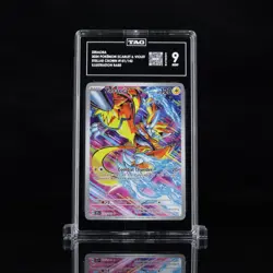 Pokemon Stellar Crown Zeraora #151 Illustration Rare TAG 9 (2nd highest 9) 🔥 - Image 1